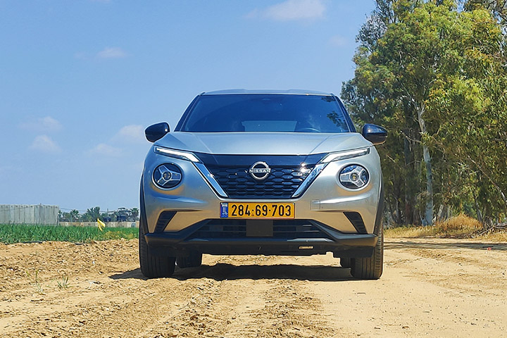 ניסאן ג'וק-e-Hybrid-מבט קדמי