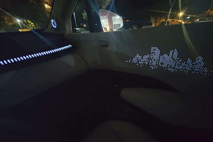 זיקר X קריפטון ZEEKR X KRYPTON פנים הרכב