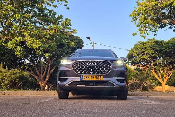 צ'רי טיגו 8 פרו - מבט קידמי