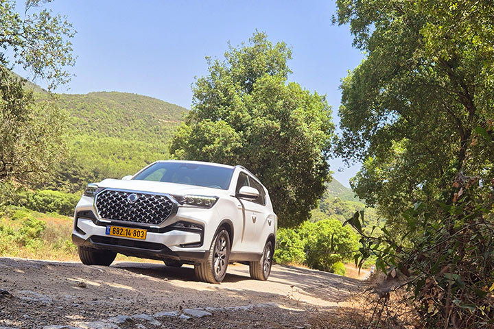  KGM REXTON רקסטון במבחן דרכים 