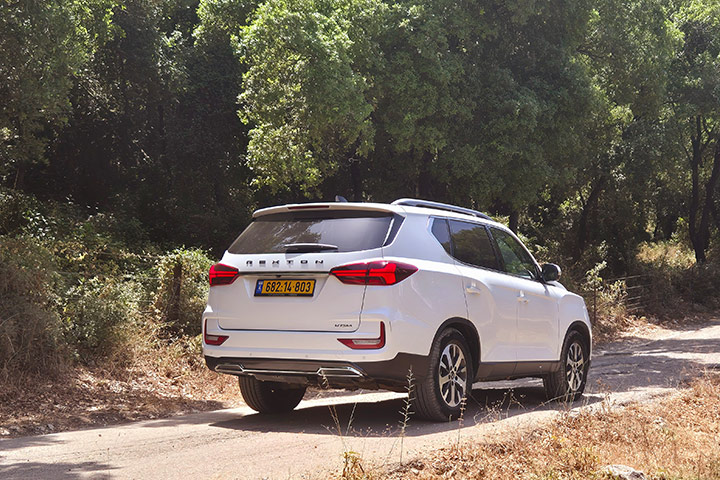  KGM REXTON רקסטון במבחן דרכים 