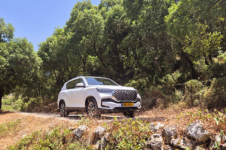 KGM REXTON-רקסטון &ndash; מבחן דרכים