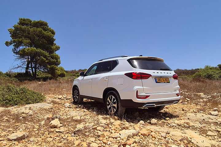 KGM REXTON-רקסטון &ndash; מבחן דרכים