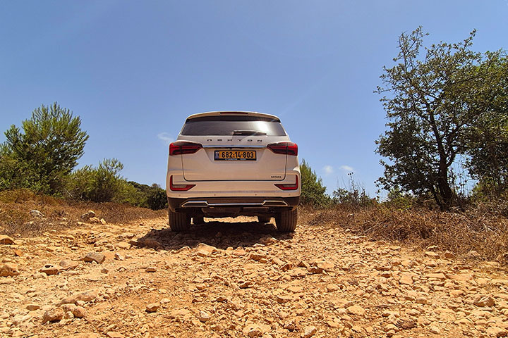 KGM REXTON-רקסטון &ndash; מבחן דרכים