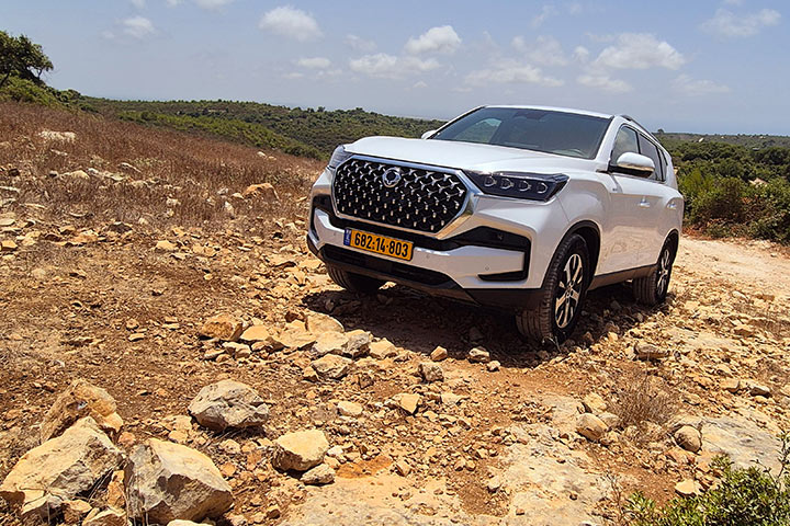 KGM REXTON-רקסטון &ndash; מבחן דרכים