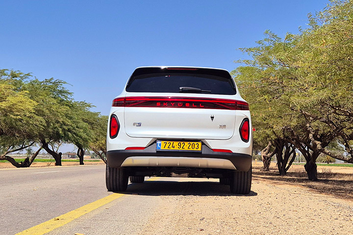 סקייוול ET5 XR PRO - מבט אחורי