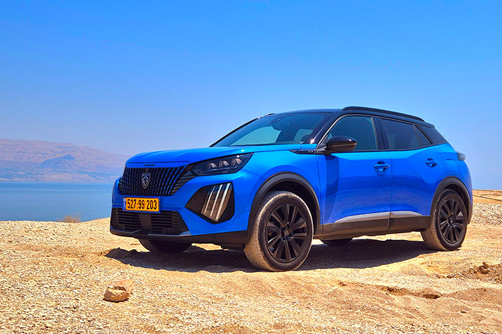 פיג'ו 2008 GT החדשה במבחן דרכים פיג'ו 2008 GT החדשה