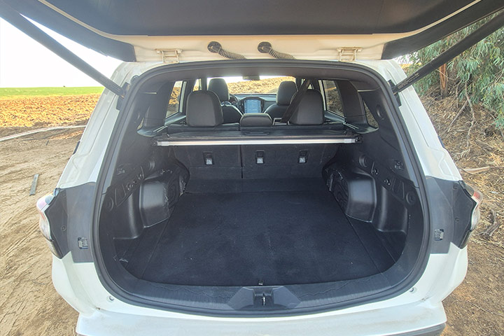 סובארו פורסטר החדש- תא מטען