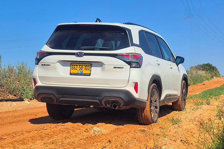 סובארו פורסטר החדש במבחן דרכים