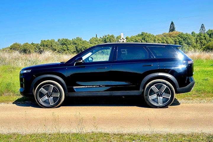 גאקו-JAECOO 7-פלאג-אין הייבריד-PHEV - מבט צד