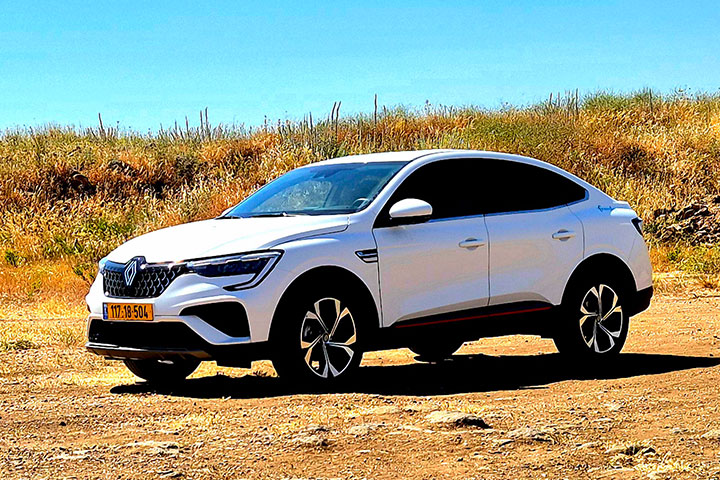 cardate -במבחן דרכים E-TECH Hybrid רנו ארקנה