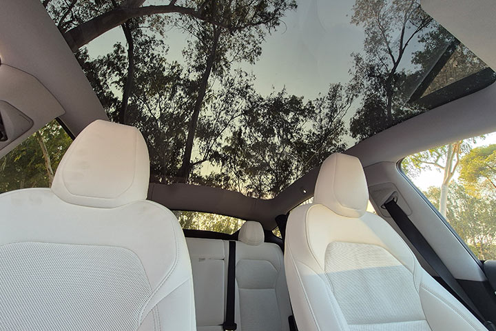 car date - החדשה - גג הרכב Y טסלה מודל