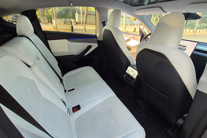 cardate - החדשה - מושב אחורי Y טסלה מודל