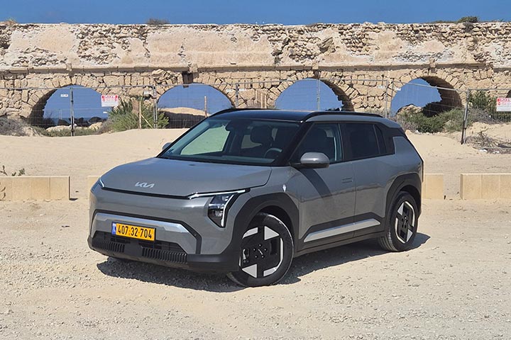 קיה במבחן דרכים - קארדייט KIA EV3