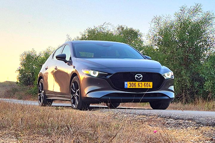 cardate - מאזדה 3 טורבו במבחן דרכים