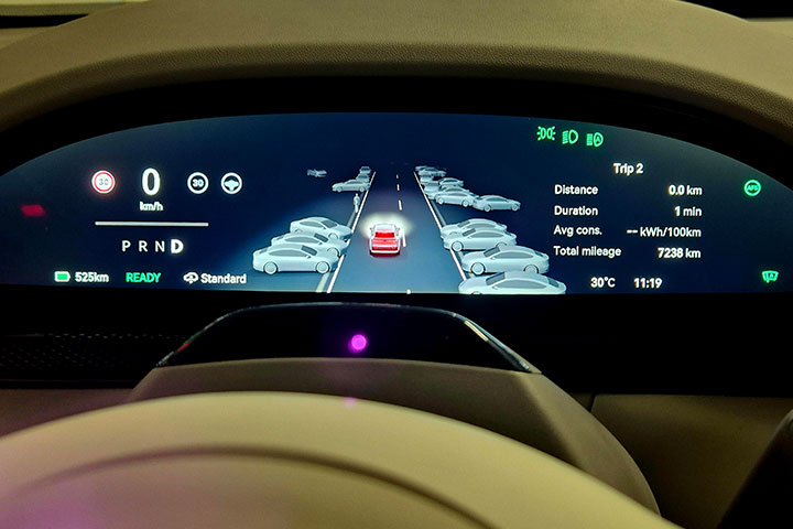 cardate - לוח מחוונים - KRYPTON ZEEKR 7X זיקר