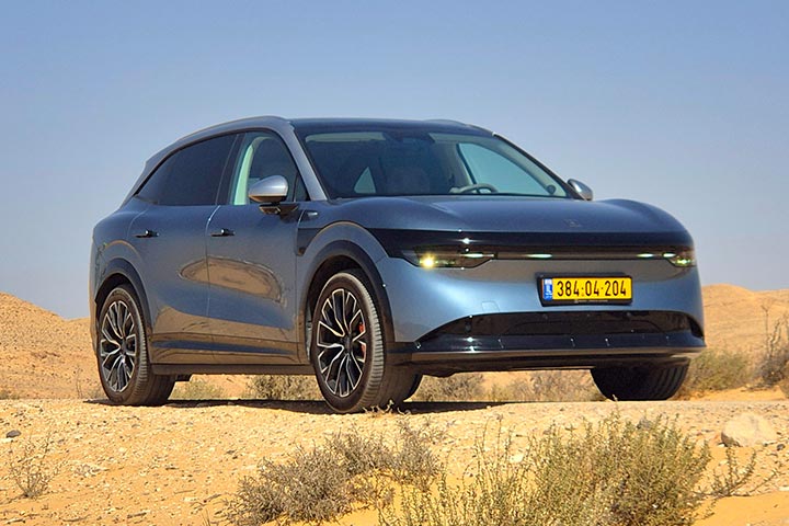 במבחן דרכים - קארדייט KRYPTON ZEEKR 7X זיקר