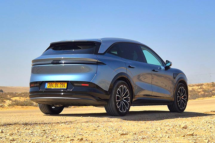 במבחן דרכים - קארדייט KRYPTON ZEEKR 7X זיקר