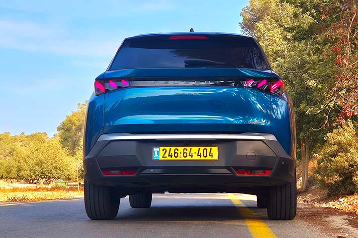 מבט אחורי - קארדייט - PEUGEOT 5008 פיג'ו
