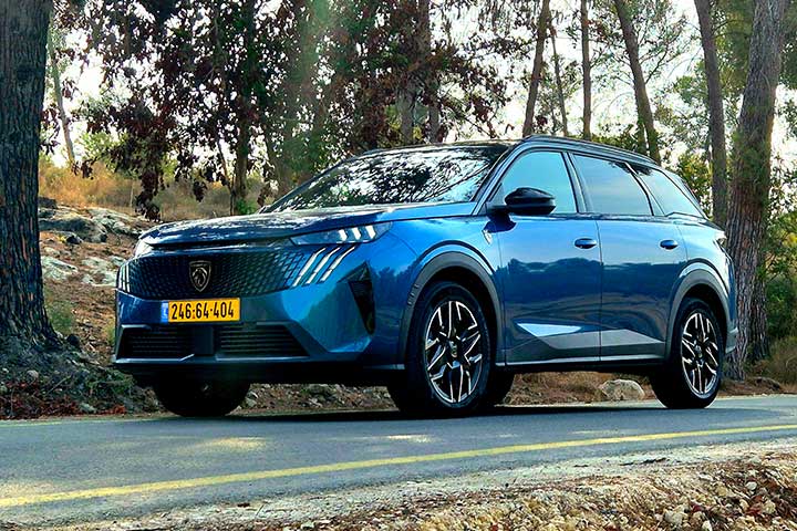 cardate - PEUGEOT 5008 פיג'ו
