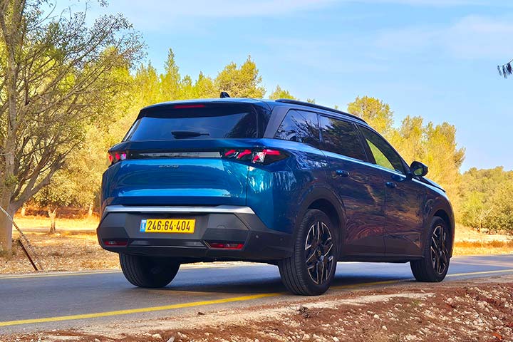 cardate - PEUGEOT 5008 פיג'ו