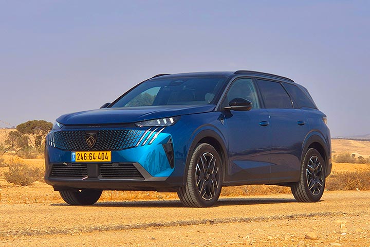 cardate - PEUGEOT 5008 פיג'ו