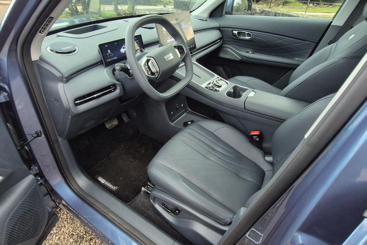 cardate - פנים הרכב - GEELY STARRAY ג'ילי