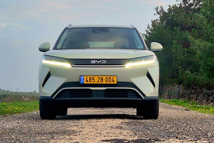 cardate - מבט קדמי - BYD ATTO 2 EV בי ויי די