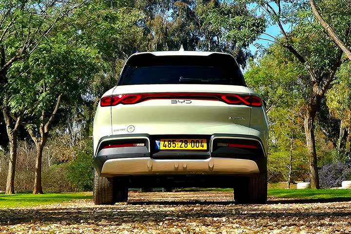 cardate - מבט אחורי - BYD ATTO 2 EV בי ויי די