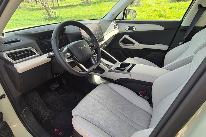 car date - פנים הרכב - BYD ATTO 2 EV בי ויי די