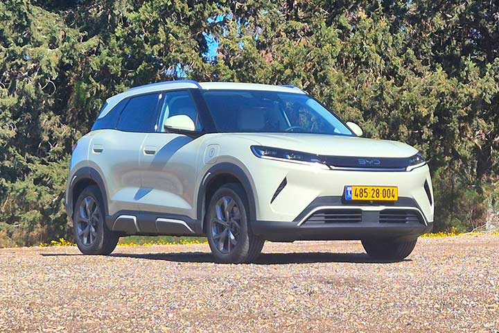 במבחן דרכים - קארדייט BYD ATTO 2 EV בי ויי די