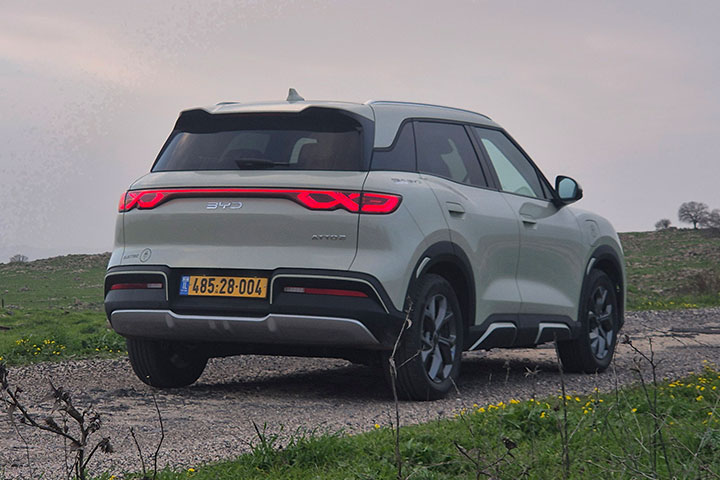 במבחן דרכים - קארדייט BYD ATTO 2 EV בי ויי די