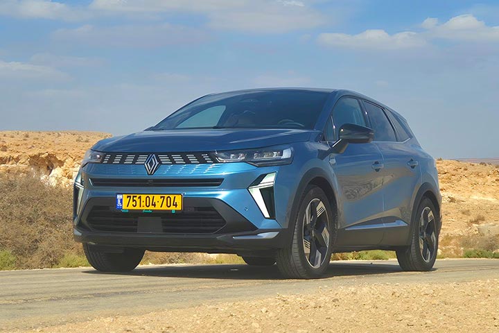 רנו סימביוז Renault Symbioz במבחן דרכים
